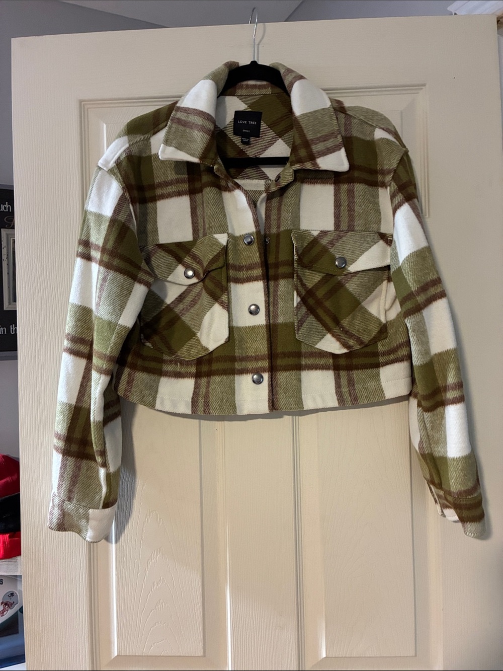 Crop flannel